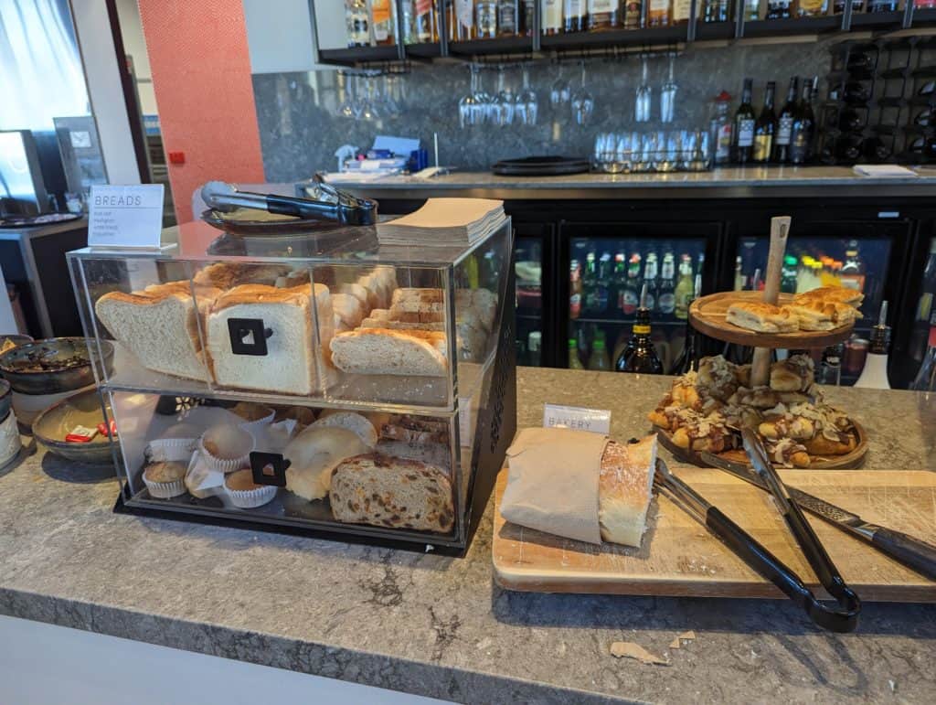 novotel hotel buffet bread and bakery